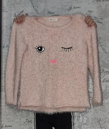 qara donlar: H&M qız uşağı üçün uzunqol sviter - Brend: H&M - Ölçü: EUR — 1