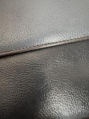 Mavi-boz rəng palitrasında zərif qadın çantası - Material: yumşaq — 6