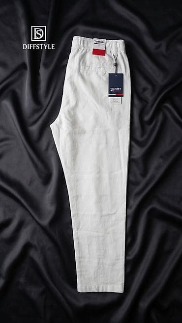 qaqa şalvarı: Tommy Hilfiger kişi şalvarı - Model: Rahat kəsimli, elastik bel və — 1