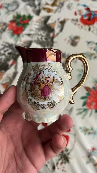 çaydan: Чайный набор, цвет - Фиолетовый, Фарфор, Мориаж, Япония — 2