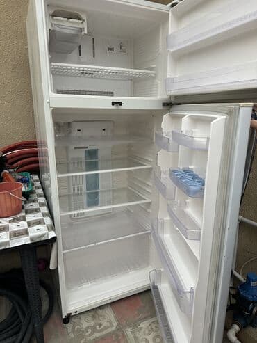 tap az soyuducu: İşlənmiş 2 qapılı Panasonic Soyuducu Satılır, rəng - Ağ, Təkərli — 2