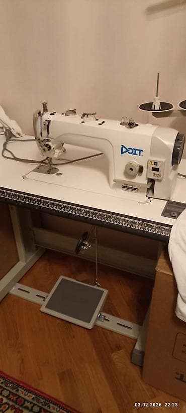 dərzi maşınları: Yenidi hec istifade olunmayib derzi ucun butun levazimatlari — 4