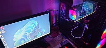 gaming kamputer: ​🎮 RGB Oyun Kompüteri – Tam Komplekt! (Monitor + Klaviatura + Mouse) — 1