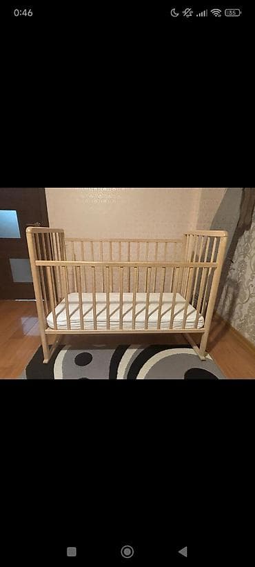 Bewik 100 azn tecili satilir hec bir prablemi yoxdu tekerlidi matrasi