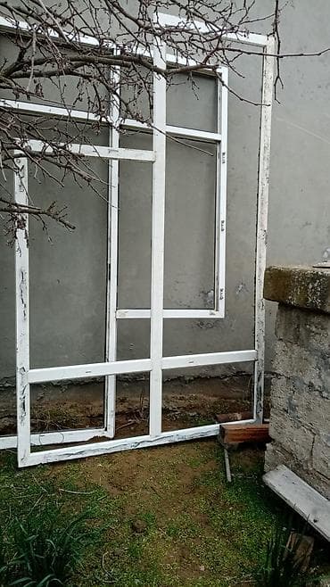 wuwe qapilar: Plastik (PVC) qapı-pəncərə dəsti - Material: ağ PVC profil - — 5