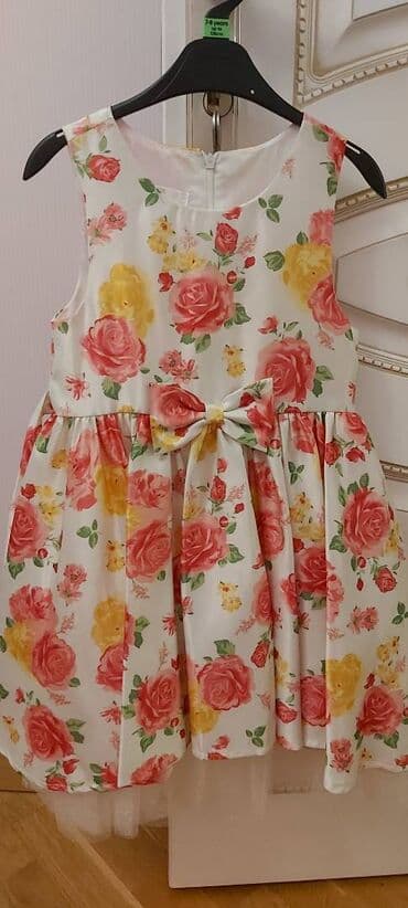 детские платья с вышивкой: Детское платье, Праздничное, 7 - 8 лет — 8