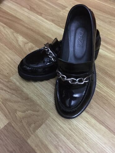 mokasin: Ölçü: 34, rəng - Qara, İşlənmiş — 3