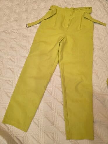 желтые женские костюмы: ESPIGA qadın kostyumu – 2 hissəli dəst - Rəng: açıq limon/yaşıl - — 2