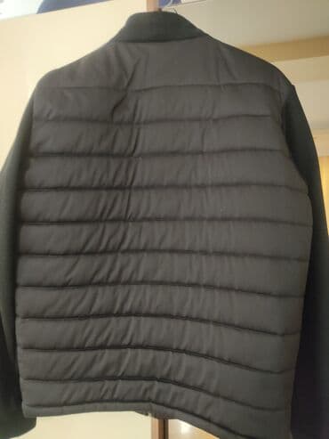 kişi dəri godəkcələr: Куртка-жакет, черная от ZARA, размер M. В хорошем состоянии. Рукава и — 3