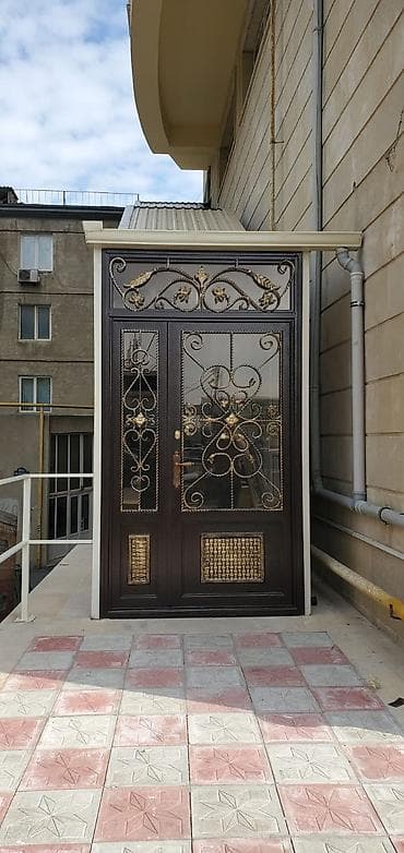 ev ucun generator: Dekorativ dəmir giriş qapıları – fərdi layihə və istehsal - Material — 10