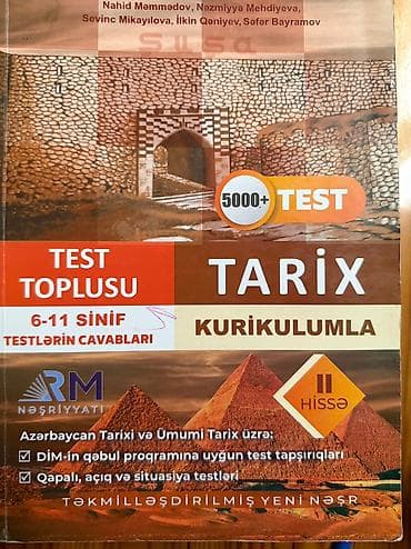 Tarix blok test kitabı