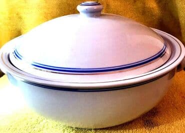 sovetin qablari: Sup qabları, 1 əd, Farfor — 1