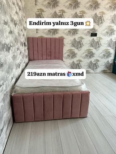 dosekceler: Təknəfərlik çarpayı, Matras ilə — 1