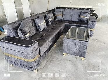 divan sifarişi: Künc divan, Qonaq otağı üçün, Açılan — 9