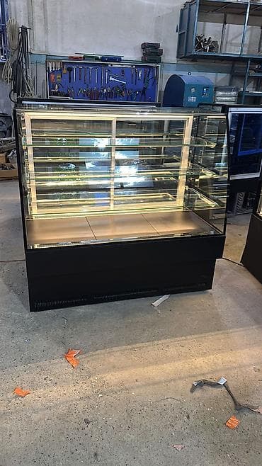 hava soyuducu: Vitrin tipli soyuducu vitrina - İstifadə sahəsi: kafe, restoran — 1