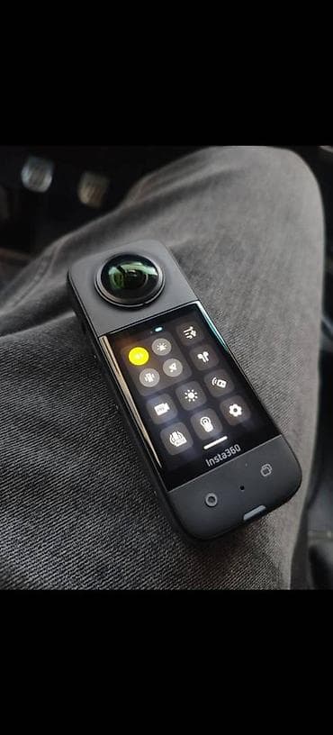 İnsta x3 360. Üzərində bir qoruyucu çuxolu, 3 metrə qədər uzanan