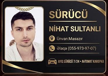 İş: Ayıq sürücü, 30 yaş, stajı 12 il, (C) — 1