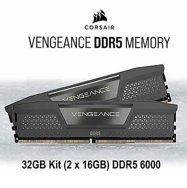 notebook ram: Operativ yaddaş (RAM) Corsair, 32 GB, > 4000 Mhz, DDR5, PC üçün, Yeni — 1