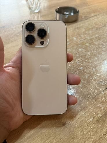 mi router 4a: IPhone 16 Pro, 256 GB, Qızılı, Simsiz şarj, Face ID — 1