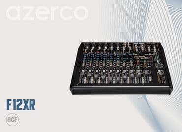 sas: Mikşer RCF F 12XR – 12 Kanal Qarışdırıcı Pult (Multi-FX & — 3