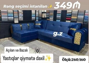 3d divar kagizlari: Künc divan, Yeni, Açılan, Bazalı — 1