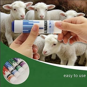 Heyvan işarələmə karandaşı – yağlı boya tipli, çubuq formatında