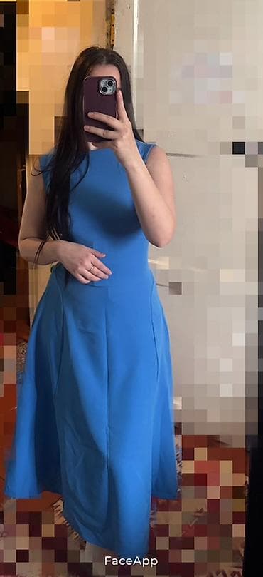 ucuz donlar: Qadın paltarı paketi – 4 model 1) Çəhrayı floral maksi: - Xırda gül — 2