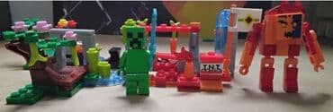 Minecraft LEGO dəsti, müxtəlif elementləri özündə birləşdirir: ağac — 2