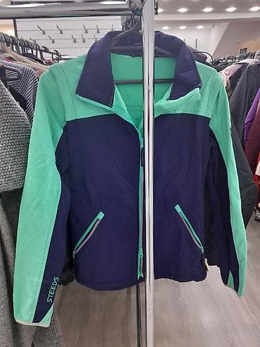maxi day vitamin terkibi: STEEDS qadın üçün idman üslublu yüngül jaket - Rəng: tünd göy və — 1