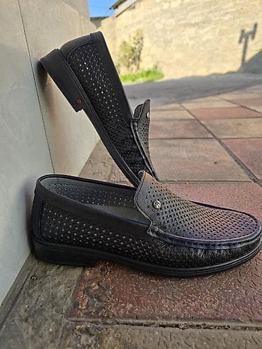 Мужская обувь: Kişi üçün yaz-yay loafer ayaqqabıları - Brend: BMS (Bemsas) – Made in — 1