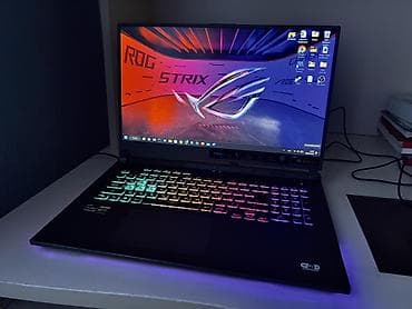 adapter apple: İşlənmiş ASUS ROG, 17.3 ", AMD Ryzen 7, 512 GB, Ünvandan götürmə — 1