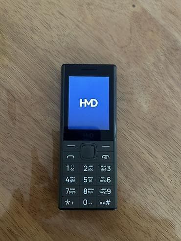 HMD düyməli mobil telefon - Klassik bar tipli korpus, qara rəng - — 1