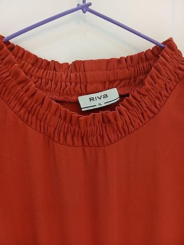 platye: Riva brendi, ölçü: XL. Rəng: tünd terra-kotta (son şəkildə açıq — 3