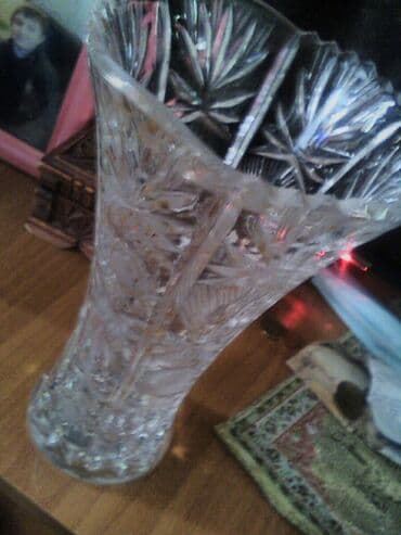 guldanda gul: Ваза хрустальная большая новая высокая — 1