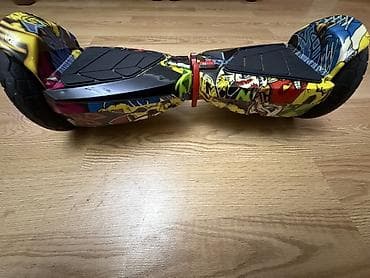 Öz-özünə balanslaşan skuter (hoverboard) – rəngarəng “graffiti” dizayn — 2