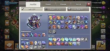 c95 smart saat: Clash of Clans hesabı – yüksək səviyyəli əsas və inşaatçı bazası ilə — 3