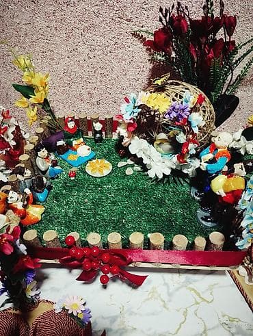 Вазы: Əl işi dekorativ kompozisiyalar və aksesuarlar - Novruz temalı mini — 1