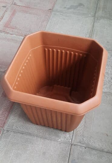 большие горшки для цветов: Dibcek qabi kvadrat gul qabi kvadrat dibcek qabi duzbucaqli gul qabi — 7