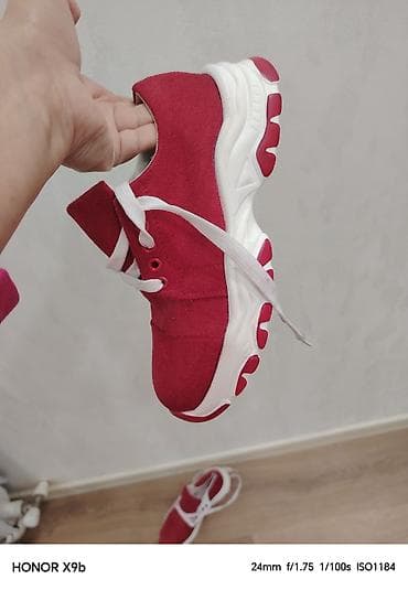 krasovka instagram: Ölçü: 36.5, rəng - Qırmızı, Yeni — 6