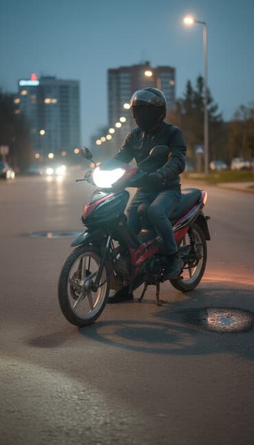 skuter adapteri: Moped/motosiklet – şəhər içi rahat və qənaətcil sürüş üçün — 1