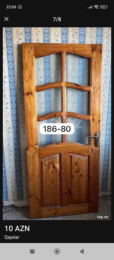 kredit qapi: Taxta pəncərə və qapaqlar dəst. Fotucka, nəfəslik . Ehmedlide. Evde — 2