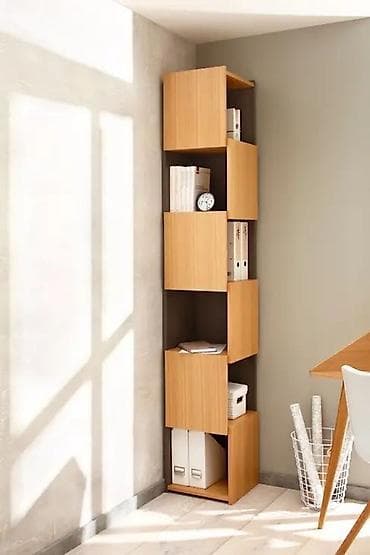 kitab skaflari: Kitab rəfi, Corner shelf — 1