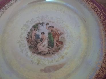 Alman istehsalı (Made in GDR) porselen servis dəsti. Xüsusiyyətlər: - — 2