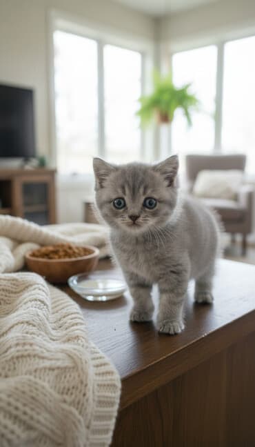 pişik satisi: Şotland, Dişi, Yaxşı əllərə, Ünvandan götürmə — 1