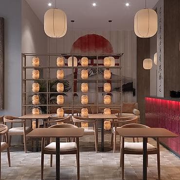 taxt doşəyi: Yapon üslublu interyer dizaynı və mebel kompleksi - Müasir minimalist — 8