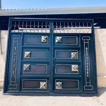 avtomat darvazalar: Salam darvaza yeni̇di̇r.Eni̇-3 hündürlük-2.60 çerçivesi -8lik — 2