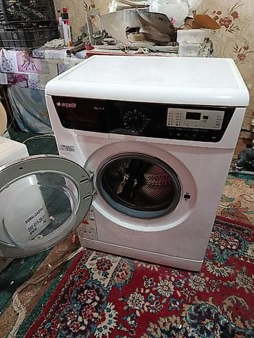 korq pa 80: Paltaryuyan maşın 6 kq, İşlənmiş, Avtomat, Qurutmasız, Kredit yoxdur, Ünvandan götürmə, Ödənişli çatdırılma — 1