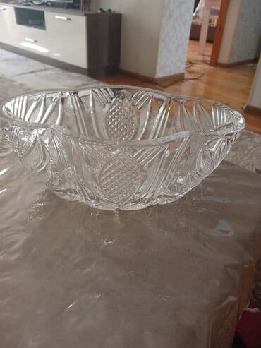 каталог обоев в баку: 1 cüt təmiz xrustal qab.Meyve qabı şirniyyat qabı kimi işlətmək — 2