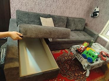 termo 2ci əl: Künc divan, Açılan, Bazalı, Vеlur parça — 2