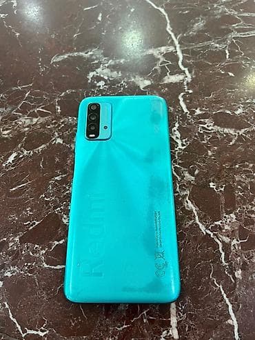 redmi note 10 pro ikinci el: Redmi 9T, 128 GB, rəng - Mavi, Sensor — 4